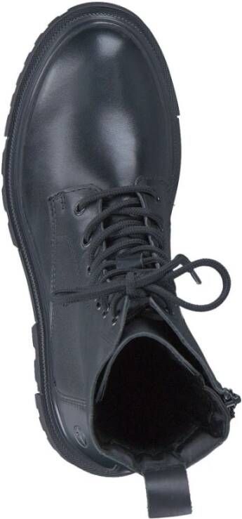 tamaris Zwarte Gesloten Booties Enkellaarzen Black Dames