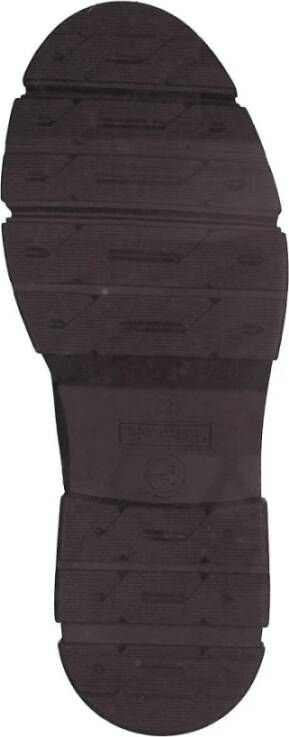 tamaris Zwarte gesloten booties voor dames Black Dames