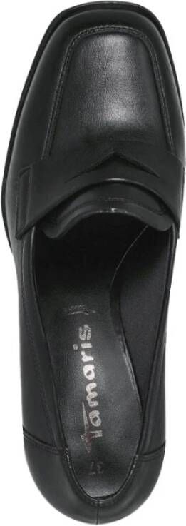tamaris Zwarte Matt Loafers voor Vrouwen Black Dames