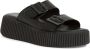 Tamaris Zwarte Open Casual Slippers Vrouwen Black Dames - Thumbnail 7