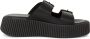 Tamaris Zwarte Open Casual Slippers Vrouwen Black Dames - Thumbnail 8