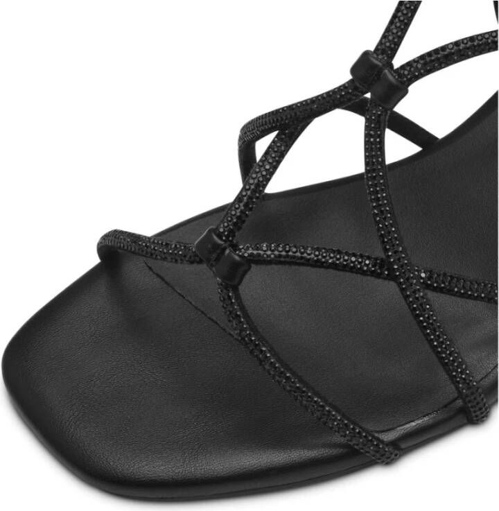 Tamaris Zwarte Sandalen met Hak