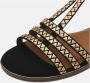 Tamaris Zwarte Sandalen met Strappy Design en Geometrische Decoraties - Thumbnail 4
