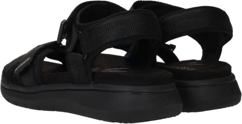 tamaris Zwarte Vegan Comfort Sandaal Black Dames