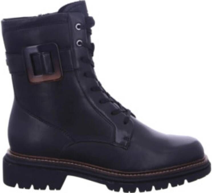 Tamaris Zwarte veterschoenen voor dames