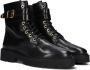 Tango Stoere Bee Dames Leren Laarzen Zwart Black Dames - Thumbnail 8