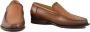 Testoni Leren Schoenen 100% Leren Zool Brown Heren - Thumbnail 2