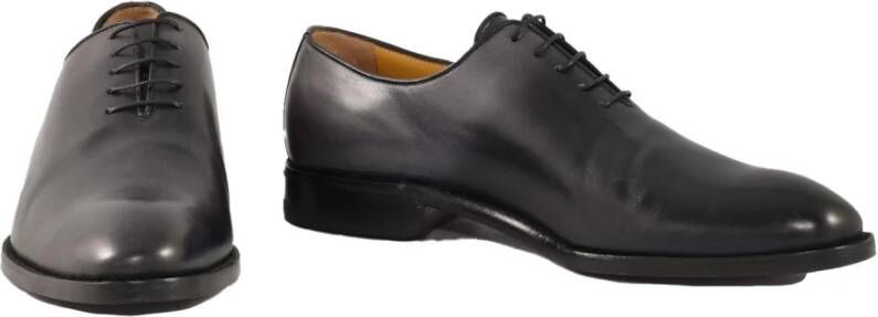 Testoni Leren Schoenen 100% Leren Zool Gray Heren