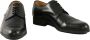 Testoni Leren Schoenen Rubberen Zool Black Heren - Thumbnail 4