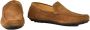 Testoni Leren Schoenen Rubberen Zool Brown Heren - Thumbnail 2