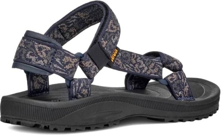 Teva Blauwe Wandelsandaal met Arch Support Multicolor Heren