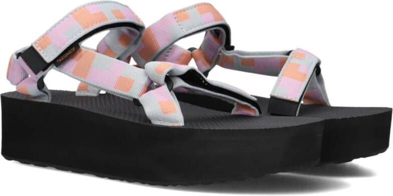 Teva Canvas Plateau Sandalen Multicolor Dames