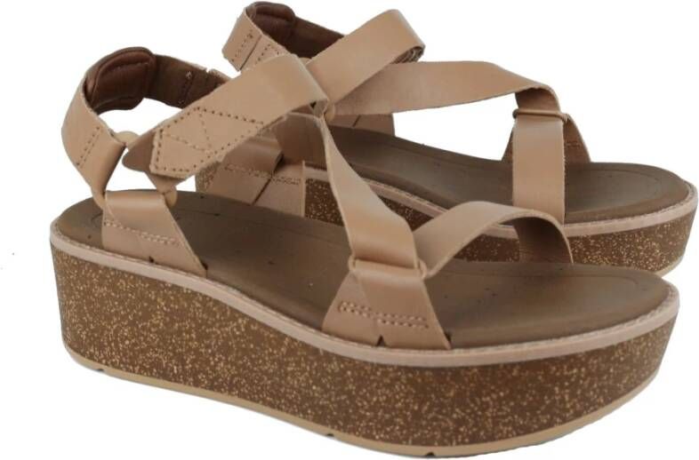 Teva Comfortabele Beige Sandaal Collectie Beige Dames