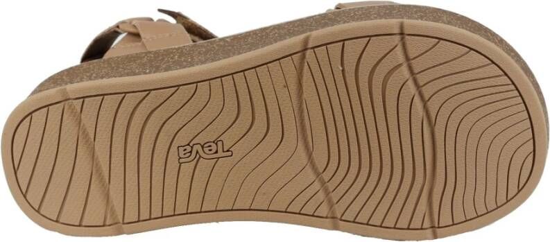 Teva Comfortabele Beige Sandaal Collectie Beige Dames