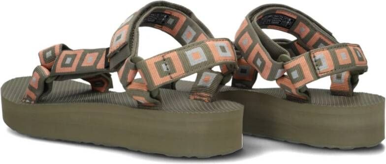 Teva Dames Avontuur Sandalen Midform Universal Multicolor Dames