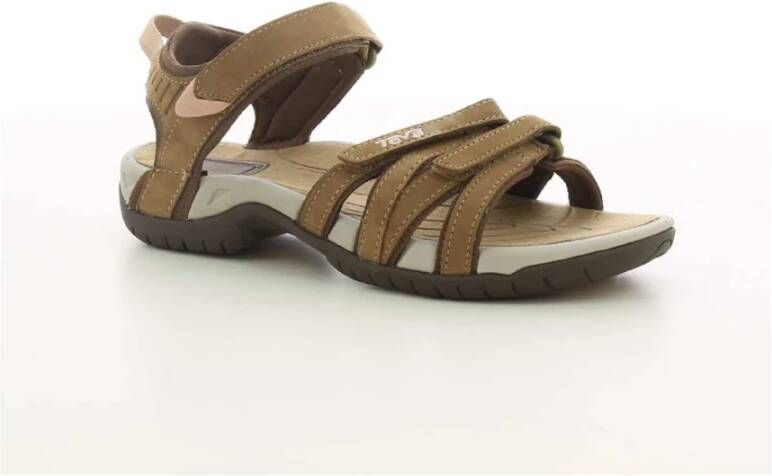 Teva Dames Sandalen Leer Cognac Tirra Brown Dames