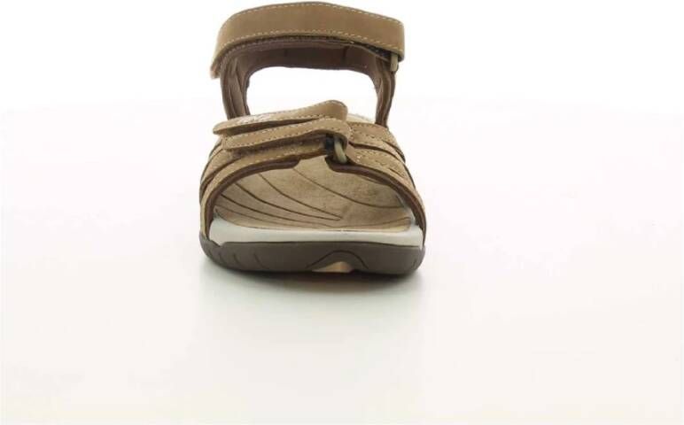 Teva Dames Sandalen Leer Cognac Tirra Brown Dames