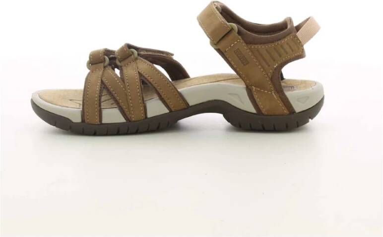 Teva Dames Sandalen Leer Cognac Tirra Brown Dames