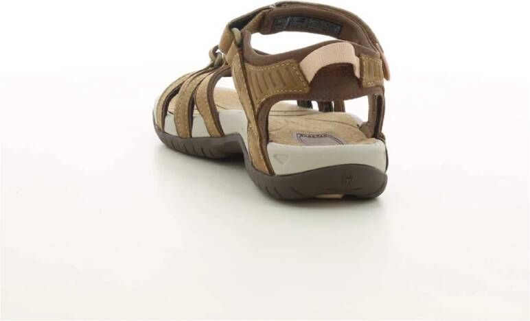 Teva Dames Sandalen Leer Cognac Tirra Brown Dames