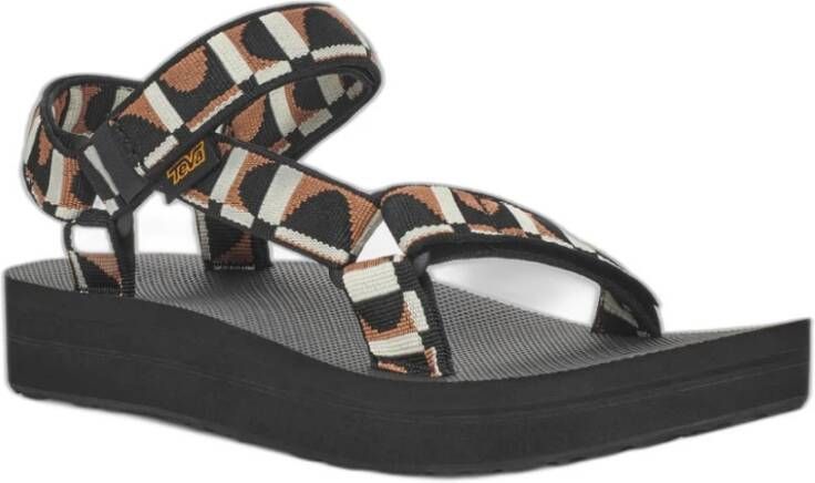 Teva Damessandalen Midform Universal Zwart Dames
