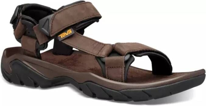 Teva Flat Sandals Brown Heren