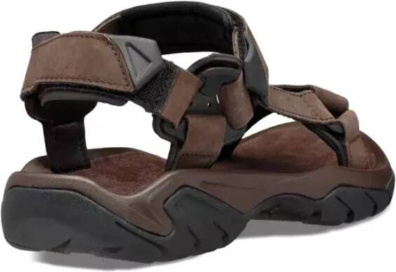 Teva Flat Sandals Brown Heren