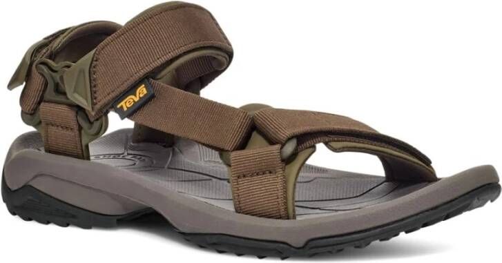 Teva Flat Sandals Brown Heren