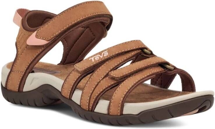 Teva Flat Sandals Bruin Dames