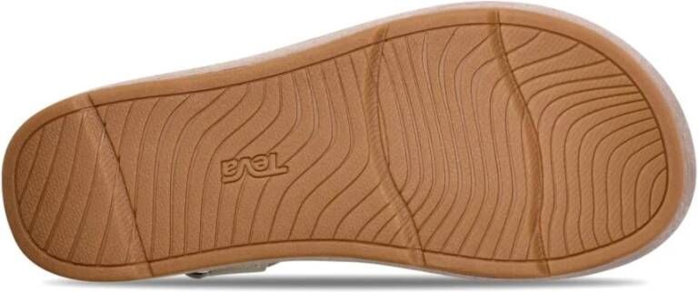 Teva Flat Sandals Green Dames