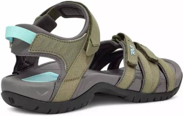 Teva Flat Sandals Green Dames