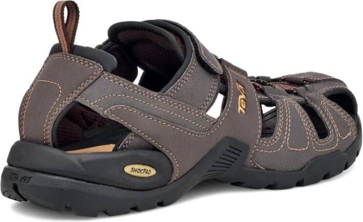 Teva Flat Sandals Grijs Heren