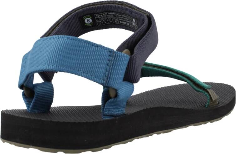 Teva Flat Sandals Blue Heren