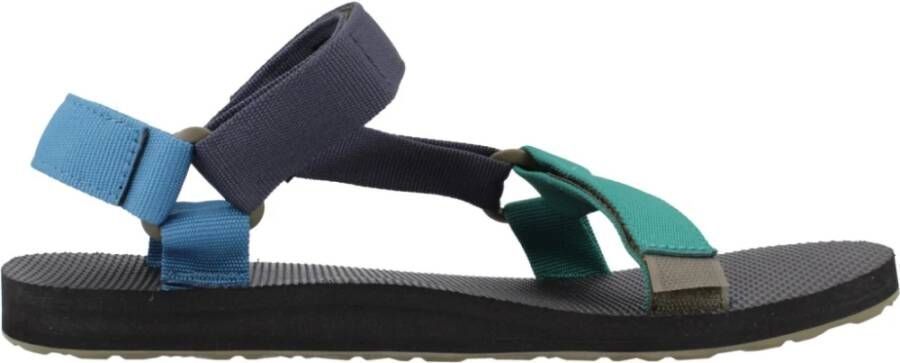 Teva Platte Sandalen Blue Heren