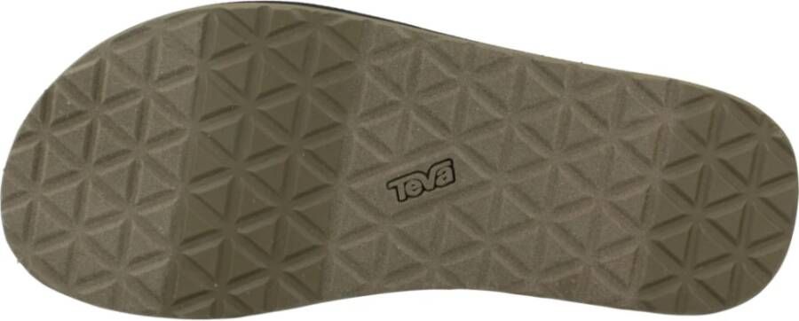 Teva Platte Sandalen Blue Heren
