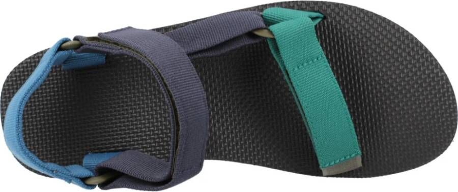 Teva Platte Sandalen Blue Heren