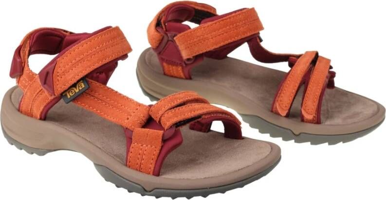 Teva Flat Sandals Orange Dames