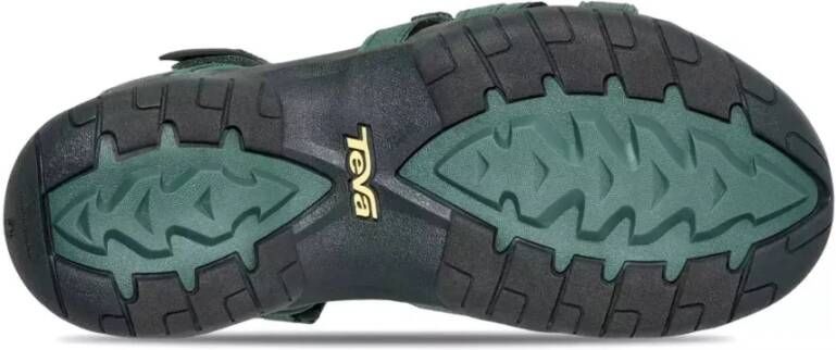 Teva Groene damessandaal voor wandelen hiken