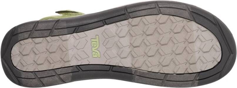 Teva Groene damessandaal zomerstijl