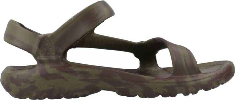 Teva Hurricane Drift Platte Sandalen Green Heren