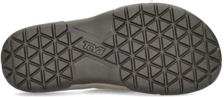 Teva Leren Heren Sandaal met Mesh Voering Brown Heren