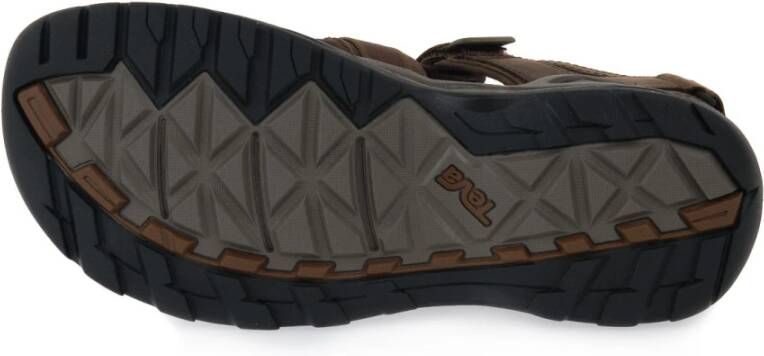 Teva Omnium 2 Leather Heren Sandaal Leer Bruin - Foto 12