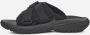 Teva Zwarte Slippers met Snel Droog Structuur Black Dames - Thumbnail 3