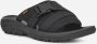 Teva Zwarte Slippers met Snel Droog Structuur Black Dames - Thumbnail 4