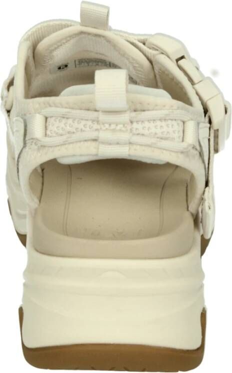Teva Sportieve Beige Sandalen met Rubberen Zool