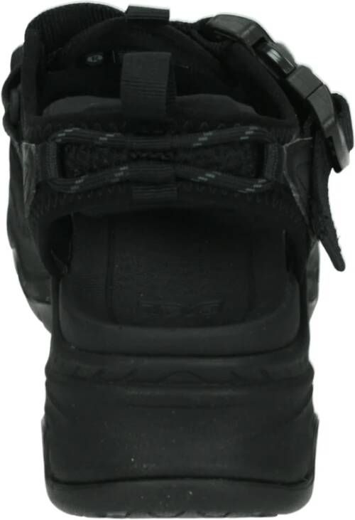 Teva Sportieve Sandalen Zwart Rubberen Zool