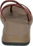 Teva TIRRATRAVELER FLIP W Dames slippers Bruin - Thumbnail 2