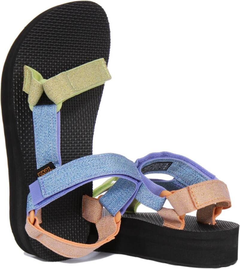 Teva Universele Plateau Sandalen in Multi Kleur Multicolor Dames