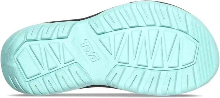 Teva Zwarte & Turquoise Wandelsandaal