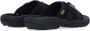 Teva Zwarte Slide Sandaal met Verstelbare Banden Black Heren - Thumbnail 7