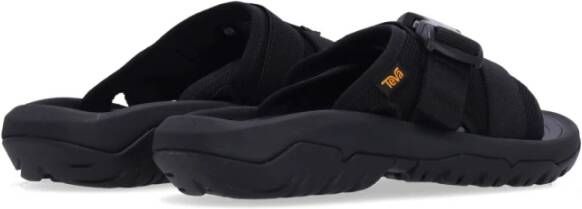 Teva Zwarte Slippers met Snel Droog Structuur Black Dames